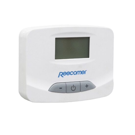 Termostat de ambient cu fir, Reecomer, neprogramabil, LCD, pentru controlul temperaturii ambientale