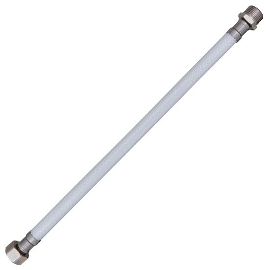 Racord flexibil pentru apa din PVC Kruger, L 40 cm, 3/8" - 1/2", interior - exterior